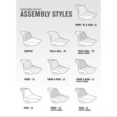 Saddlemen 2006-2017 Fxd, Fxdwg, Fld Dyna Step-Up™ Tr Seat